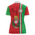 Italy Apulia Women Polo Shirt Map Of Apulia With Coat Of Arms - Wonder Print Shop