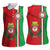 Italy Apulia Women Sleeveless Polo Shirt Map Of Apulia With Coat Of Arms - Wonder Print Shop