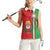 Italy Apulia Women Sleeveless Polo Shirt Map Of Apulia With Coat Of Arms - Wonder Print Shop