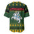 Lithuania Christmas Baseball Jersey Coat Of Arms Linksmu Kaledu - Wonder Print Shop