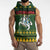 Lithuania Christmas Sleeveless Hoodie Coat Of Arms Linksmu Kaledu - Wonder Print Shop