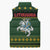 Lithuania Christmas Sleeveless Puffer Jacket Coat Of Arms Linksmu Kaledu - Wonder Print Shop
