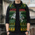 Lithuania Christmas Sleeveless Puffer Jacket Coat Of Arms Linksmu Kaledu - Wonder Print Shop