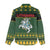 Lithuania Christmas Women Casual Shirt Coat Of Arms Linksmu Kaledu - Wonder Print Shop