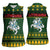Lithuania Christmas Women Sleeveless Polo Shirt Coat Of Arms Linksmu Kaledu - Wonder Print Shop