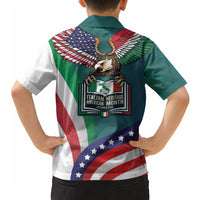 Italian American Heritage Month Hawaiian Shirt Italian Roots American Wings