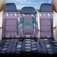 Carmarthenshire Wales Christmas Back Car Seat Cover Heraldic Sea-Horse Celtic Design - Wonder Print Shop