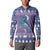 Carmarthenshire Wales Christmas Button Sweatshirt Heraldic Sea-Horse Celtic Design - Wonder Print Shop