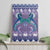 Carmarthenshire Wales Christmas Canvas Wall Art Heraldic Sea-Horse Celtic Design - Wonder Print Shop