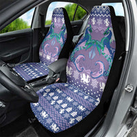 Carmarthenshire Wales Christmas Car Seat Cover Heraldic Sea-Horse Celtic Design - Wonder Print Shop