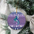 Carmarthenshire Wales Christmas Ceramic Ornament Heraldic Sea-Horse Celtic Design - Wonder Print Shop