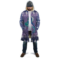 Carmarthenshire Wales Christmas Cloak Heraldic Sea-Horse Celtic Design - Wonder Print Shop