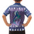 Carmarthenshire Wales Christmas Family Matching Long Sleeve Bodycon Dress and Hawaiian Shirt Heraldic Sea-Horse Celtic Design - Wonder Print Shop