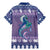 Carmarthenshire Wales Christmas Family Matching Mermaid Dress and Hawaiian Shirt Heraldic Sea-Horse Celtic Design - Wonder Print Shop