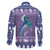 Carmarthenshire Wales Christmas Family Matching Mermaid Dress and Hawaiian Shirt Heraldic Sea-Horse Celtic Design - Wonder Print Shop