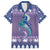 Carmarthenshire Wales Christmas Family Matching Short Sleeve Bodycon Dress and Hawaiian Shirt Heraldic Sea-Horse Celtic Design - Wonder Print Shop