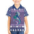 Carmarthenshire Wales Christmas Family Matching Short Sleeve Bodycon Dress and Hawaiian Shirt Heraldic Sea-Horse Celtic Design - Wonder Print Shop