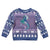Carmarthenshire Wales Christmas Kid Ugly Christmas Sweater Heraldic Sea-Horse Celtic Design - Wonder Print Shop