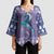 Carmarthenshire Wales Christmas Kimono Sleeve Blouse Heraldic Sea-Horse Celtic Design - Wonder Print Shop