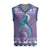 Carmarthenshire Wales Christmas Knitted V-Neck Vest Heraldic Sea-Horse Celtic Design - Wonder Print Shop