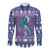Carmarthenshire Wales Christmas Long Sleeve Button Shirt Heraldic Sea-Horse Celtic Design - Wonder Print Shop