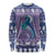 Carmarthenshire Wales Christmas Long Sleeve Shirt Heraldic Sea-Horse Celtic Design - Wonder Print Shop
