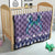 Carmarthenshire Wales Christmas Quilt Heraldic Sea-Horse Celtic Design - Wonder Print Shop