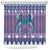 Carmarthenshire Wales Christmas Shower Curtain Heraldic Sea-Horse Celtic Design - Wonder Print Shop