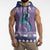 Carmarthenshire Wales Christmas Sleeveless Hoodie Heraldic Sea-Horse Celtic Design - Wonder Print Shop