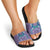 Carmarthenshire Wales Christmas Slide Sandals Heraldic Sea-Horse Celtic Design - Wonder Print Shop
