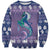 Carmarthenshire Wales Christmas Sweatshirt Heraldic Sea-Horse Celtic Design - Wonder Print Shop