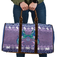 Carmarthenshire Wales Christmas Travel Bag Heraldic Sea-Horse Celtic Design - Wonder Print Shop