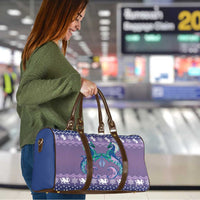 Carmarthenshire Wales Christmas Travel Bag Heraldic Sea-Horse Celtic Design - Wonder Print Shop