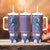Carmarthenshire Wales Christmas Tumbler With Handle Heraldic Sea-Horse Celtic Design - Wonder Print Shop