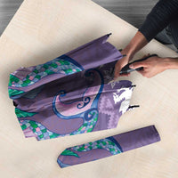 Carmarthenshire Wales Christmas Umbrella Heraldic Sea-Horse Celtic Design - Wonder Print Shop