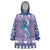 Carmarthenshire Wales Christmas Wearable Blanket Hoodie Heraldic Sea-Horse Celtic Design - Wonder Print Shop