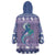 Carmarthenshire Wales Christmas Wearable Blanket Hoodie Heraldic Sea-Horse Celtic Design - Wonder Print Shop