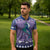 Carmarthenshire Wales Christmas Zipper Polo Shirt Heraldic Sea-Horse Celtic Design - Wonder Print Shop