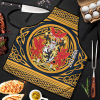 Personalized Denbighshire Wales Apron Coat Of Arms Celtic Style - Wonder Print Shop