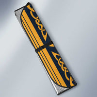 Personalized Denbighshire Wales Auto Sun Shade Coat Of Arms Celtic Style - Wonder Print Shop