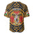 Personalized Denbighshire Wales Baseball Jersey Coat Of Arms Celtic Style - Wonder Print Shop