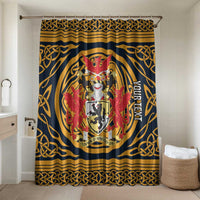 Personalized Denbighshire Wales Bathroom Set Coat Of Arms Celtic Style - Wonder Print Shop