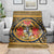 Personalized Denbighshire Wales Blanket Coat Of Arms Celtic Style - Wonder Print Shop