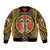 Personalized Denbighshire Wales Bomber Jacket Coat Of Arms Celtic Style - Wonder Print Shop
