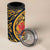 Personalized Denbighshire Wales 4 in 1 Can Cooler Tumbler Coat Of Arms Celtic Style - Wonder Print Shop