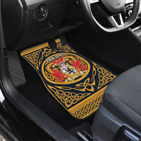 Personalized Denbighshire Wales Car Mats Coat Of Arms Celtic Style - Wonder Print Shop