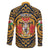Personalized Denbighshire Wales Family Matching Off Shoulder Short Dress and Hawaiian Shirt Coat Of Arms Celtic Style - Wonder Print Shop