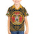 Personalized Denbighshire Wales Family Matching Off Shoulder Short Dress and Hawaiian Shirt Coat Of Arms Celtic Style - Wonder Print Shop