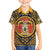Personalized Denbighshire Wales Family Matching Short Sleeve Bodycon Dress and Hawaiian Shirt Coat Of Arms Celtic Style - Wonder Print Shop