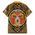 Personalized Denbighshire Wales Family Matching Tank Maxi Dress and Hawaiian Shirt Coat Of Arms Celtic Style - Wonder Print Shop